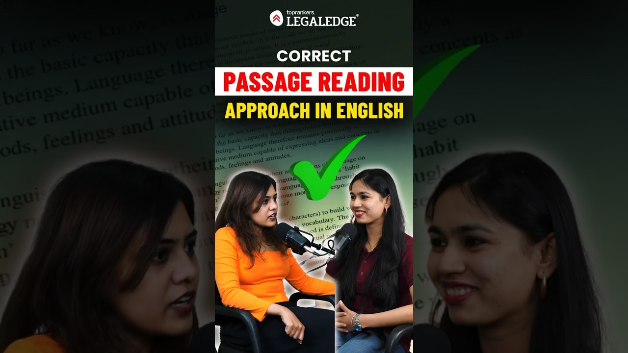 How to Read CLAT Passages FAST ⚡