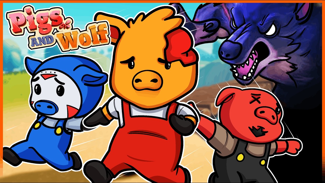 THE 3 LITTLE DUMBA$$ PIGS COULDN'T SURVIVE A NIGHT.... [Pigs and Wolf]