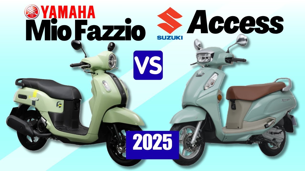 Yamaha Fazzio против Suzuki Access Standard | Сравнение бок о бок | Характеристики и цена | 2025
