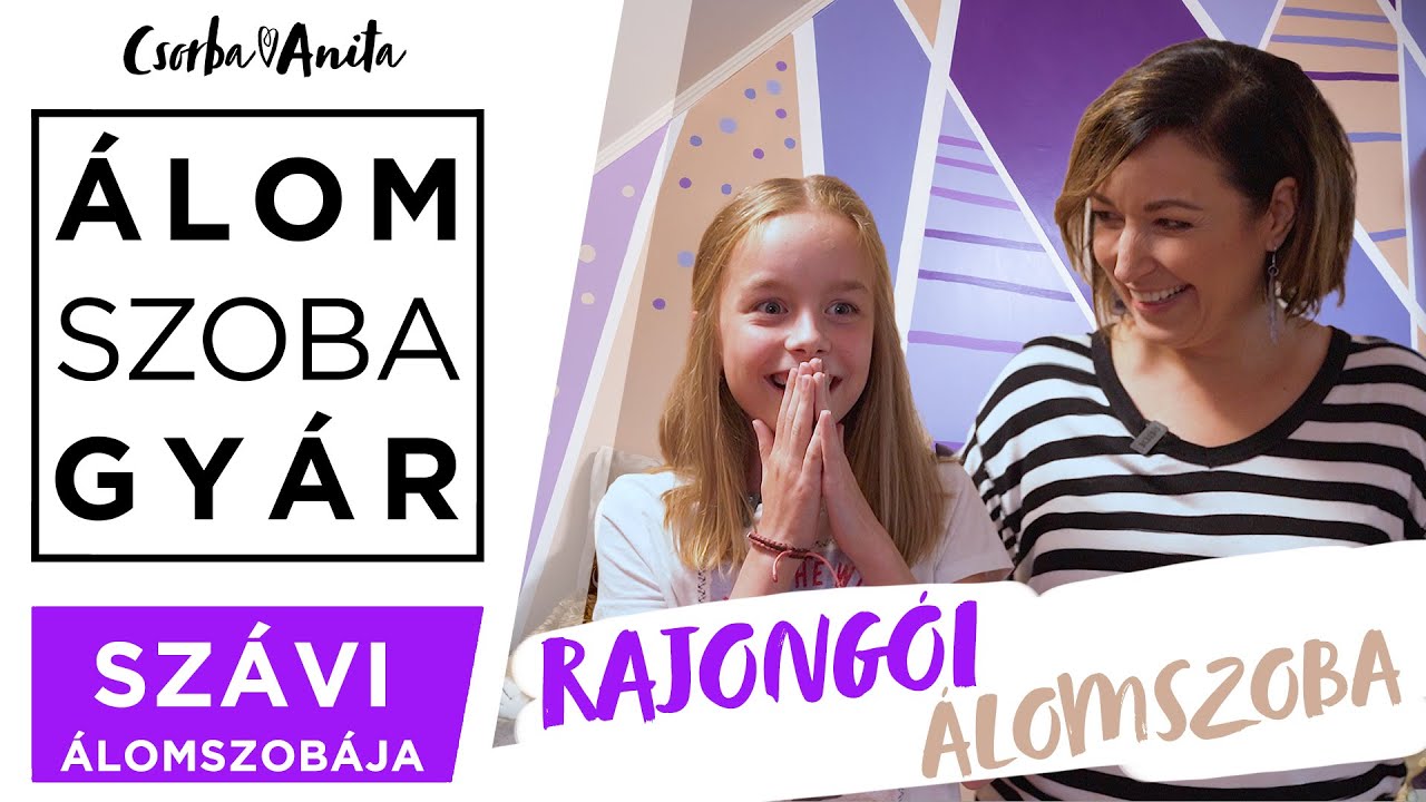 Az első rajongói szobaátalakítás! - Szávi Álomszobája | Álomszobagyár -  S03 E18