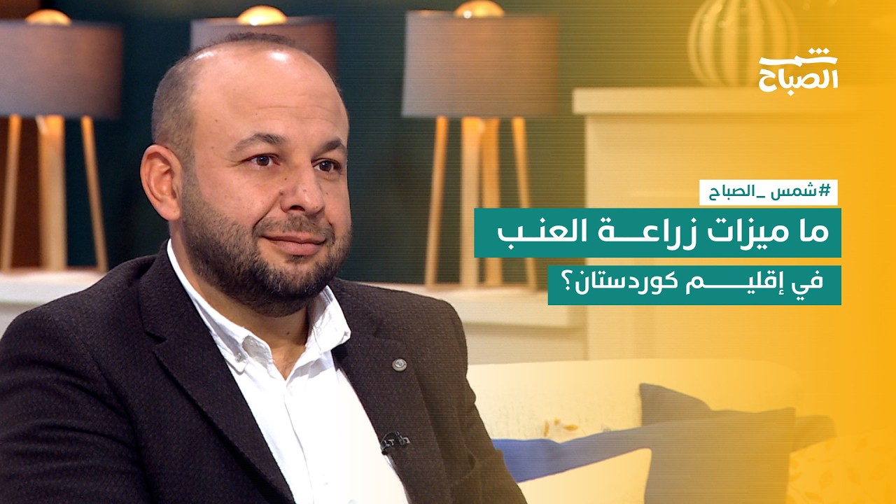 شمس الصباح | هل يعد إقليم كوردستان بيئة مثالية لزراعة العنب؟