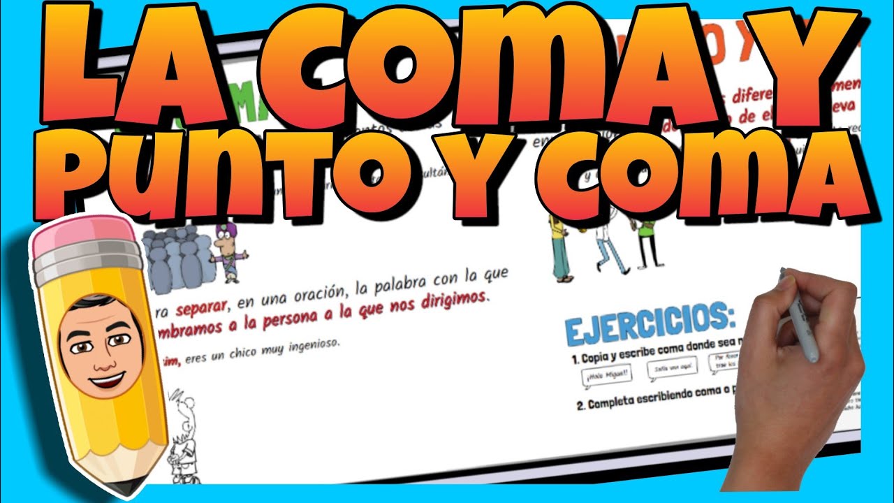 📚 La COMA y el PUNTO y COMA para NIÑOS