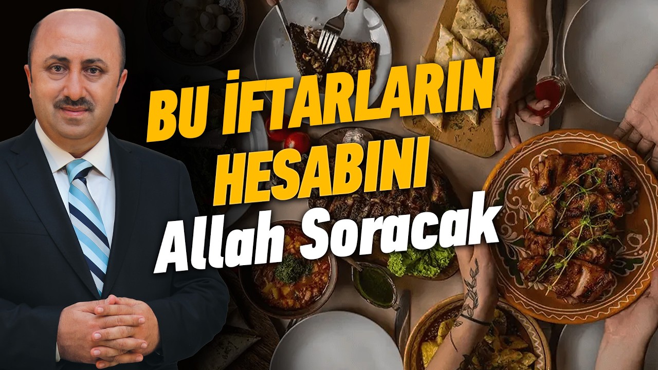 Hanımlar Yemek Yarışmasında Gibi İftar Sofrası Kurmayın | Ömer Döngeloğlu