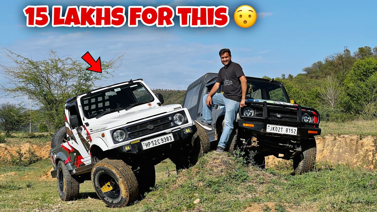Is this Gypsy really worth 15 lakh rupees modification | Proved with offroad test @Thisisgabru