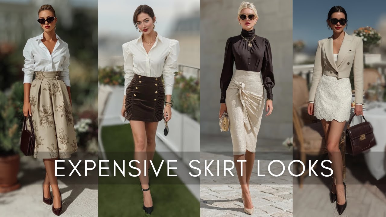 Feminine Skirt Looks That Instantly Look Elegant & Expensive