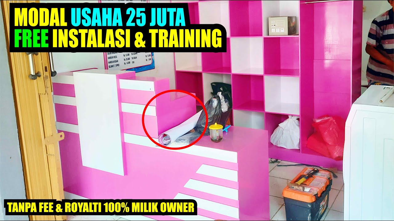 GRATIS INSTALASI DAN TRAINING REVIEW PAKET USAHA LAUNDRY KILOAN JAKARTA MODAL 25 JUTAAN IDE USAHA