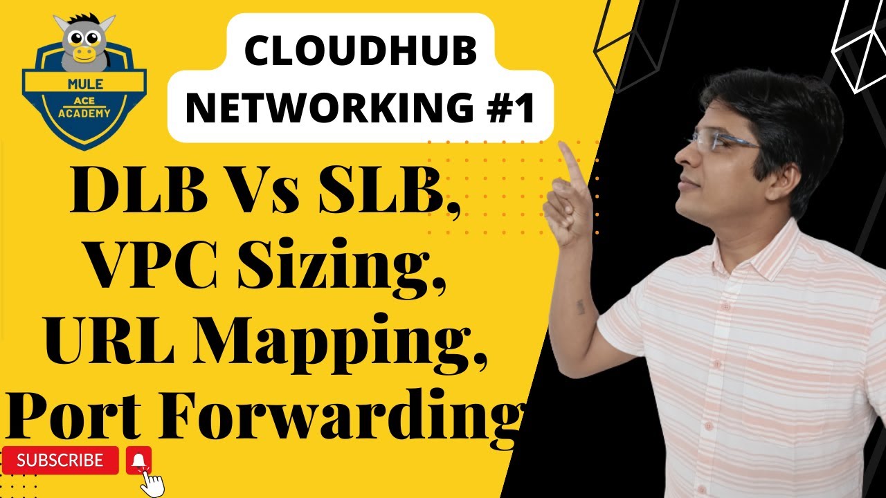 #1: CloudHub Networking | DLB Vs SLB | VPC Sizing | URL Mapping | Port Forwarding | VPC Inheritance