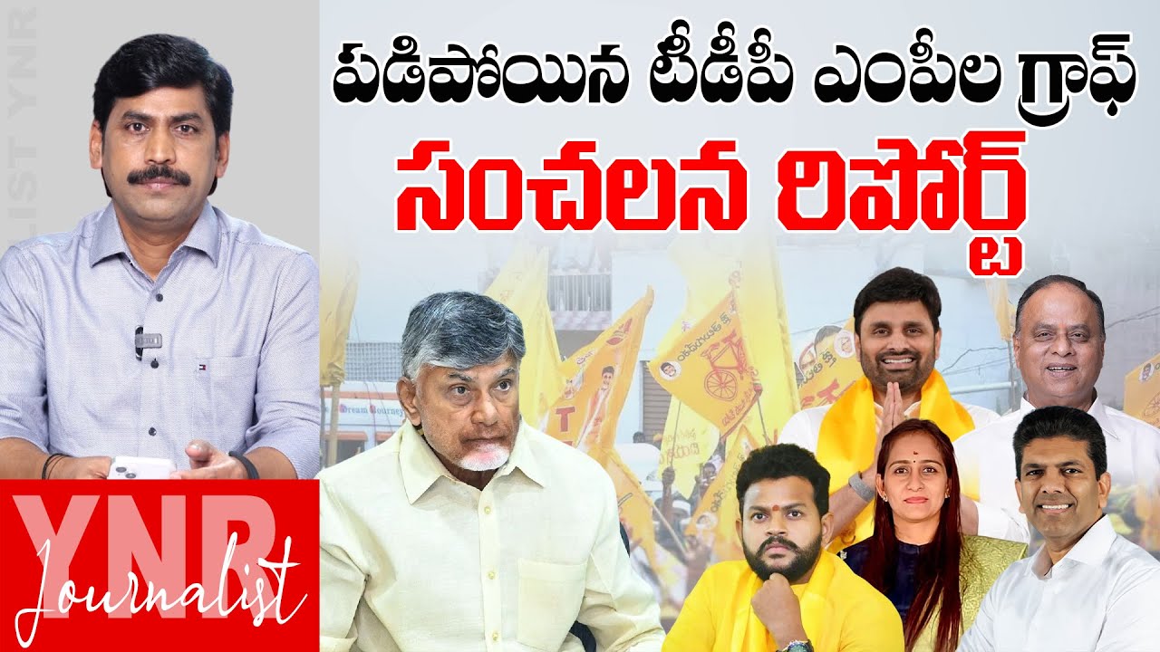 TDP MPs Graph downfall In AP : Sensational Report | Pemmasani Chandrasekhar | Putta Mahesh | YNR