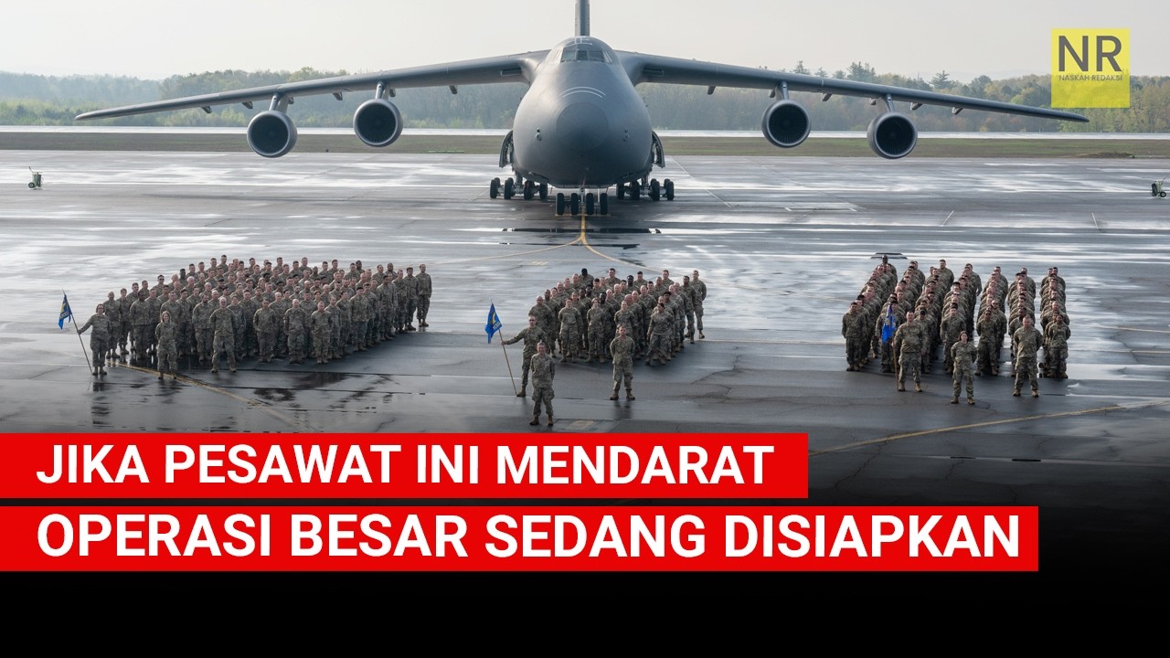 C-5M Super Galaxy, Pesawat Angkut Strategis AS Pengirim Tank, Pasukan, dan Logistik Awal Perang