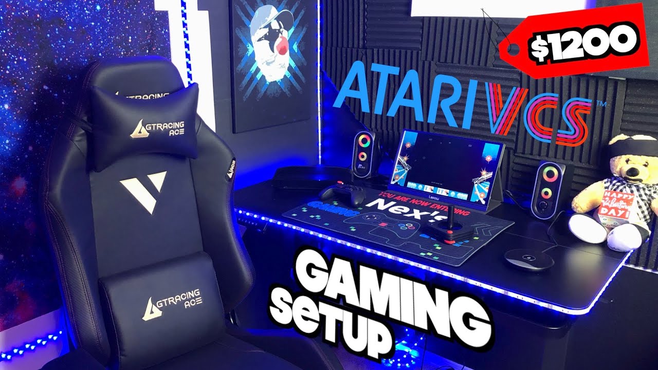 I Built My Dream Gaming Setup For The New Atari VCS game Console | Nextraker