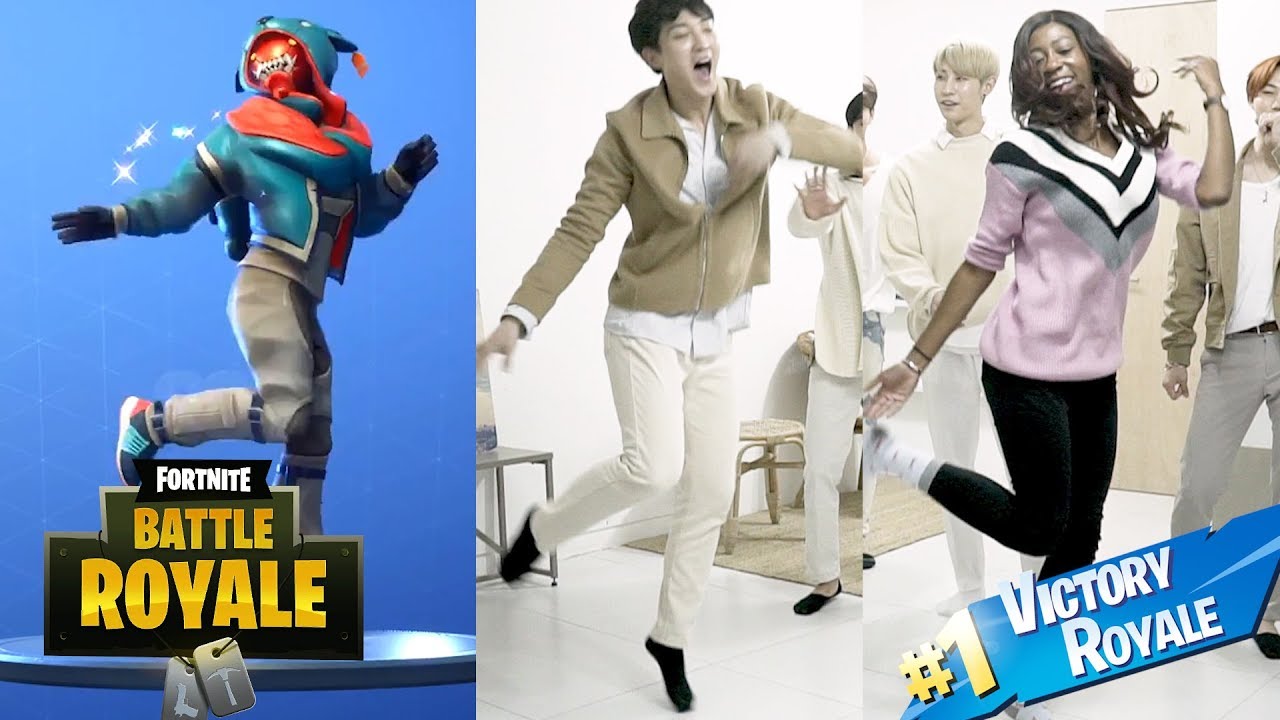 포트나이트 댄스 챌린지  *볼륨 주의* K-POP IDOL FORTNITE DANCE CHALLENGE