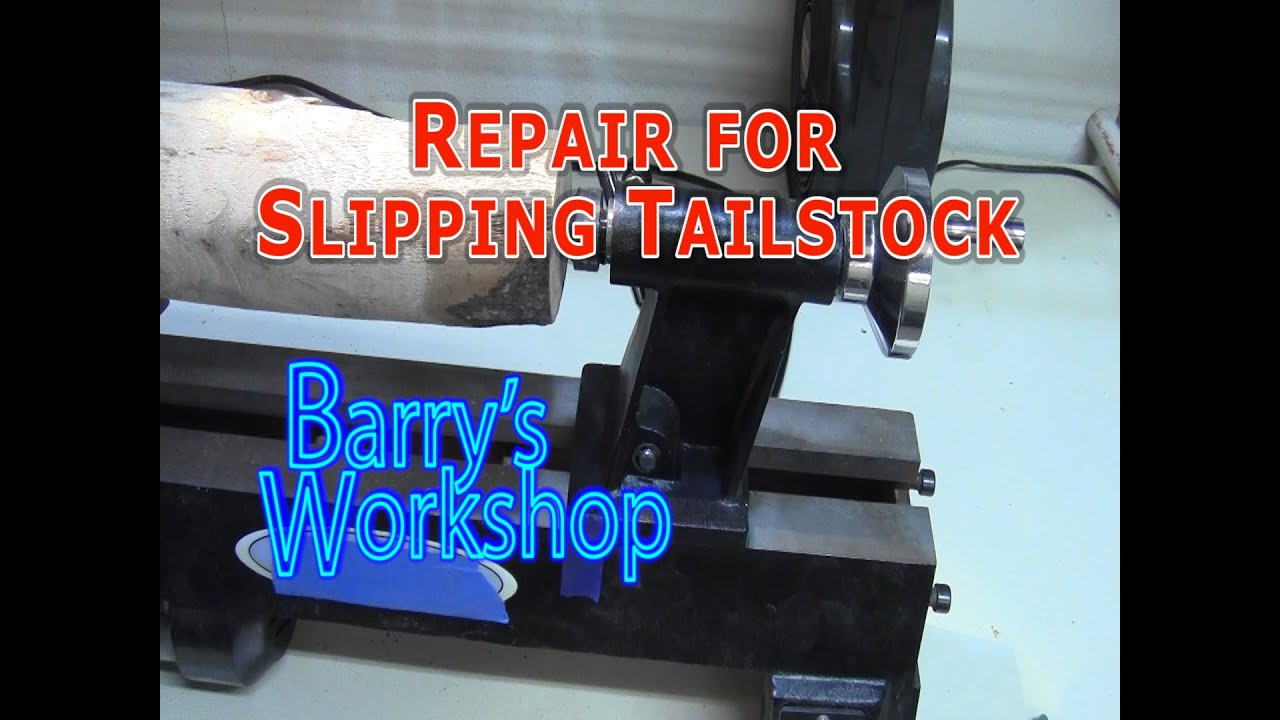 Fixing a Slipping Tailstock on a Mini-Lathe