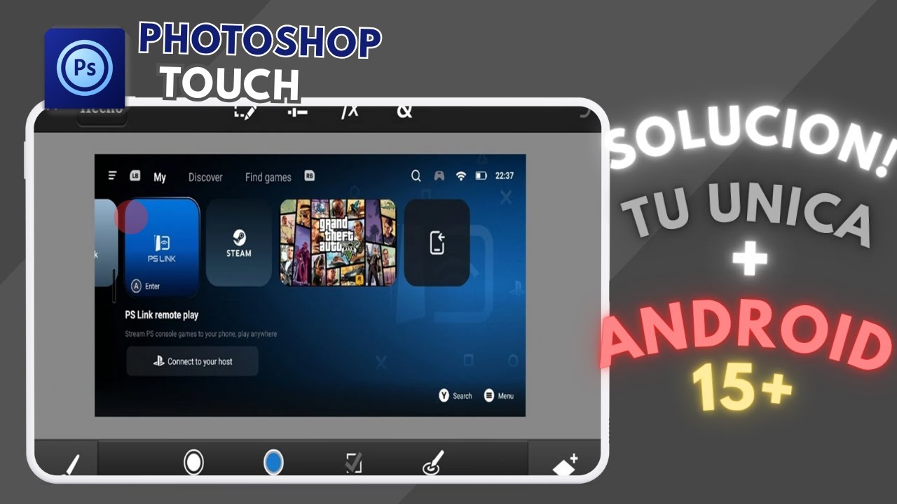 🎨 Photoshop Touch Android 15: La &Uacute;NICA Soluci&oacute;n que FUNCIONA ✅ 2026