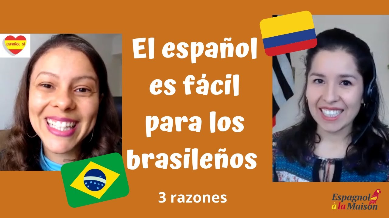 El español es fácil para los brasileños 🇧🇷 | 3 RAZONES 😁