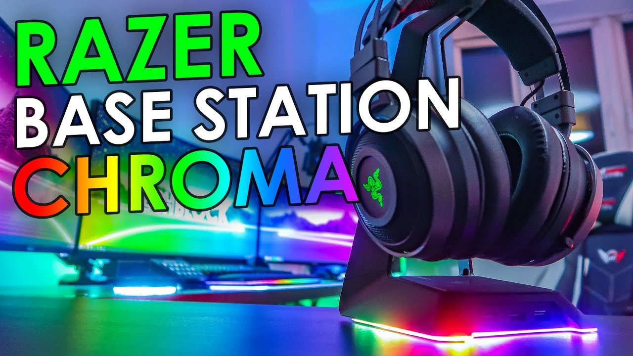 Razer Base Station Chroma Unboxing & Overview