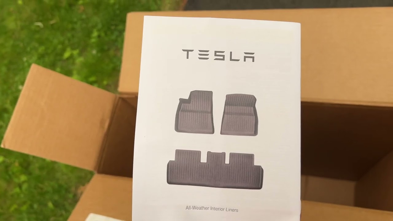 TESLA MODEL Y OEM ALL WEATHER FLOOR-MATS