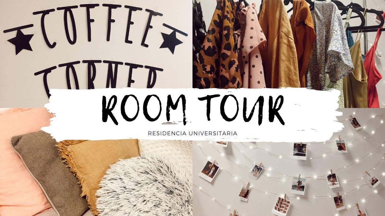 ROOM TOUR (Residencia UNIVERSITARIA)| Carlota Grande♡