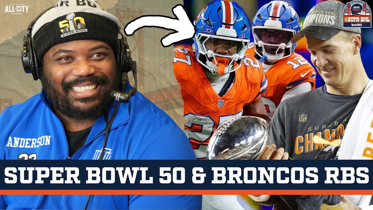 CJ Anderson HONEST About Broncos RBs, Bo Nix Compared to Manning, BEST Super Bowl 50 Memories & More