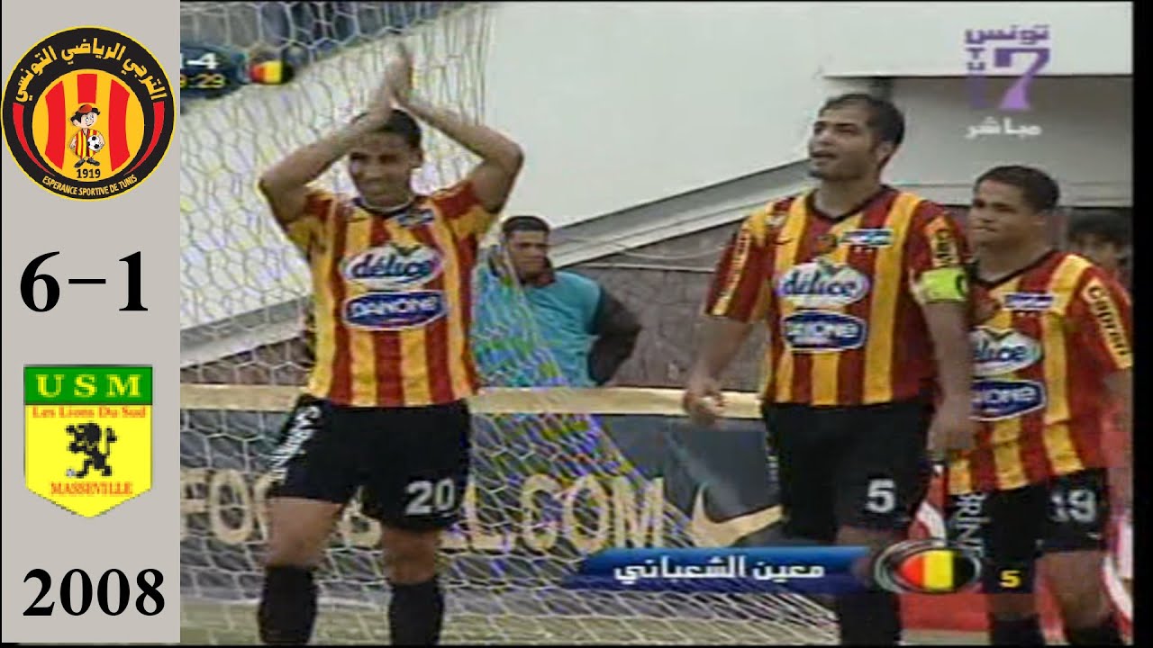 فوز ساحق لأبناء باب سويقة - الترجي و ماسيدا التوغولي كأس الكونفدرالية الافريقية 2008