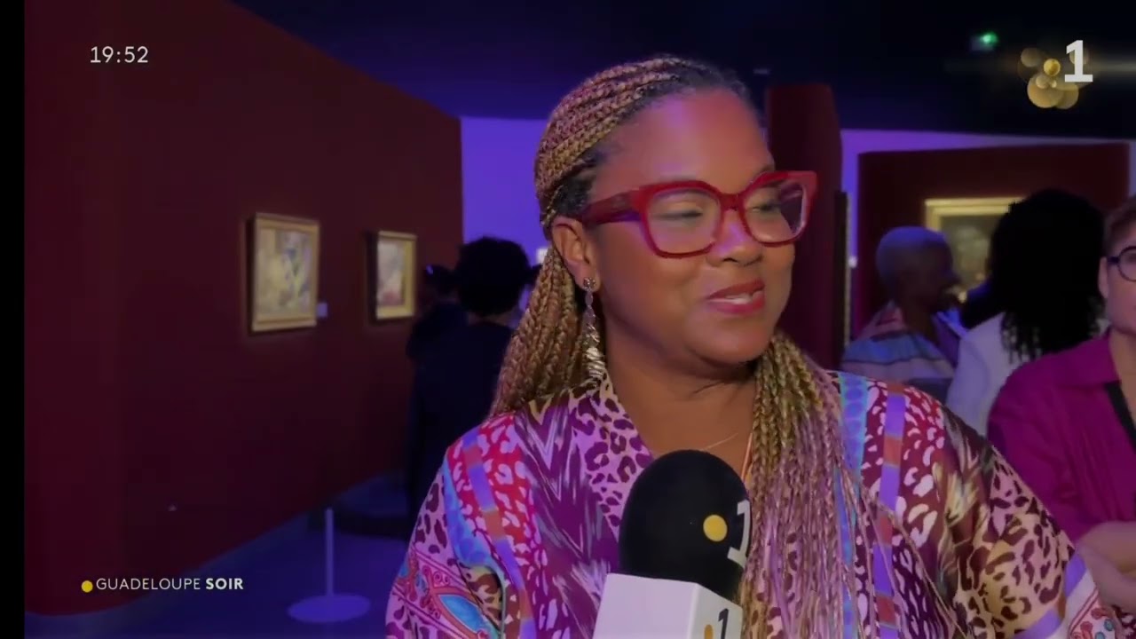 REPORTAGE EXPOSITION GUILLON LETHIERE/GUADELOUPE 1ERE