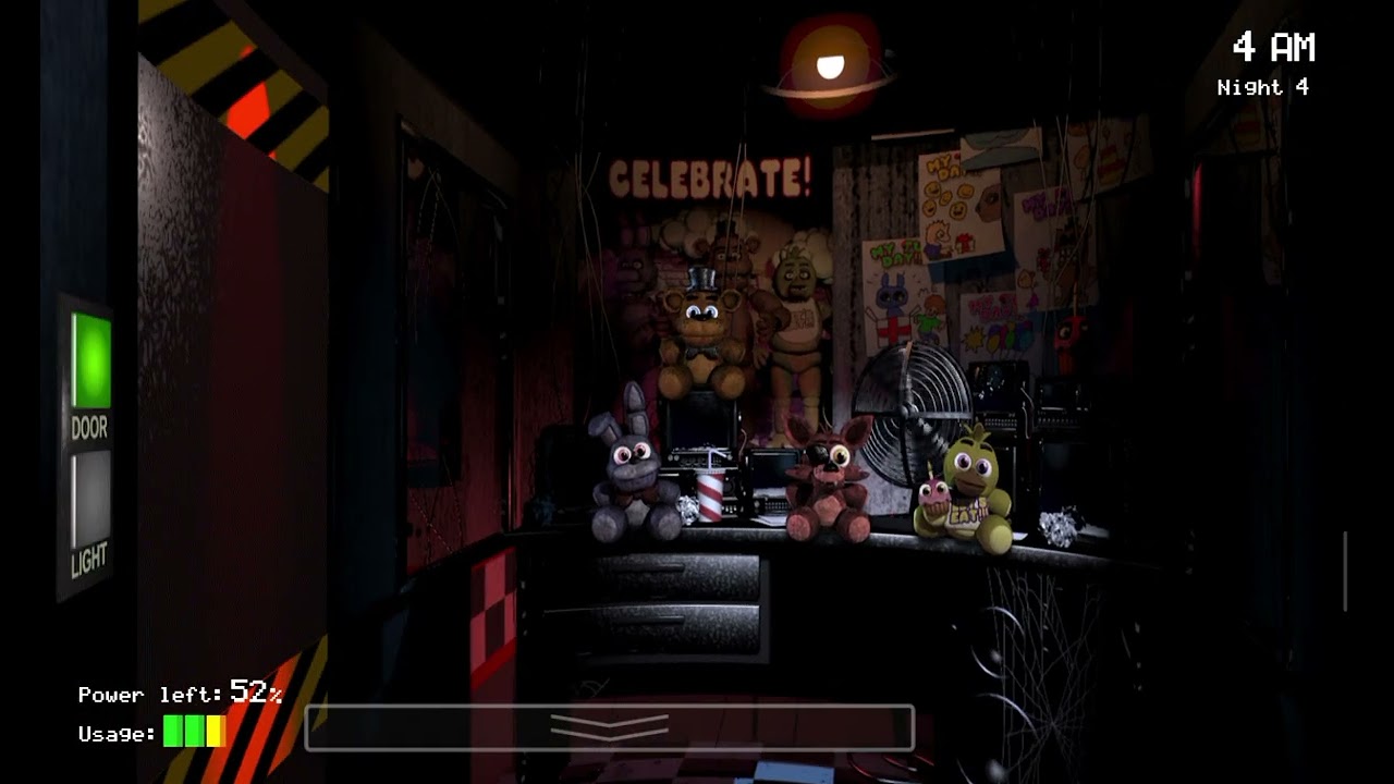 Completing Fnaf 1 with limited access to cams  2 (Credited by @Rrgteamisback)