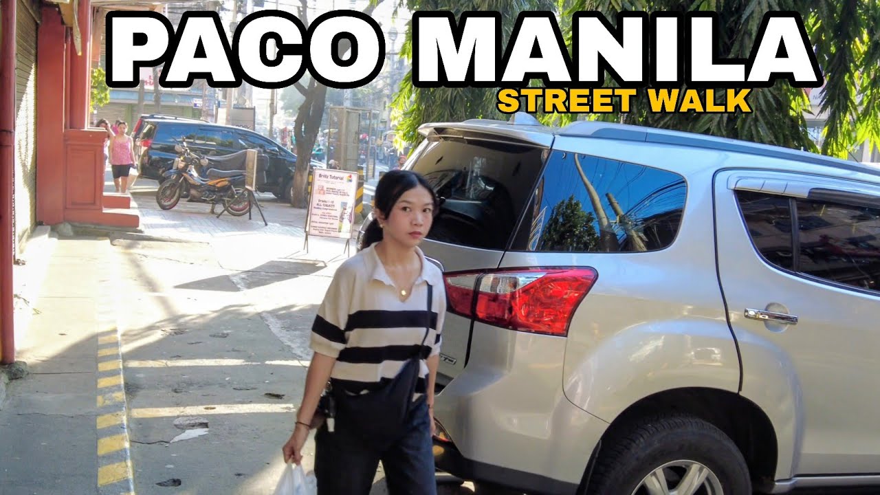 Wandering Paco Manila Philippines in Real Immersive  Walking Tour[4K] | Morning Walk at Streets