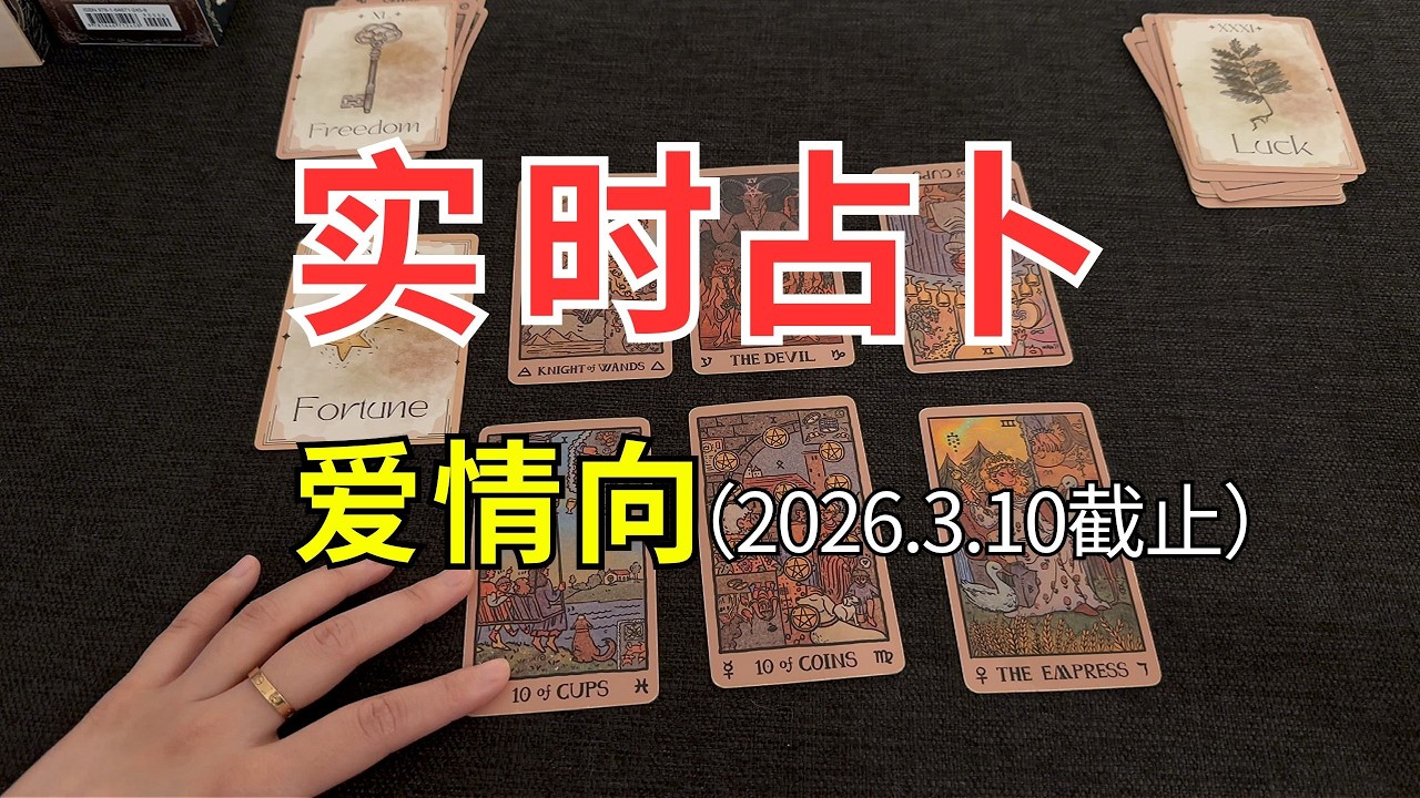 P3和前任能不能复合？#占卜#占卜爱情#娱乐