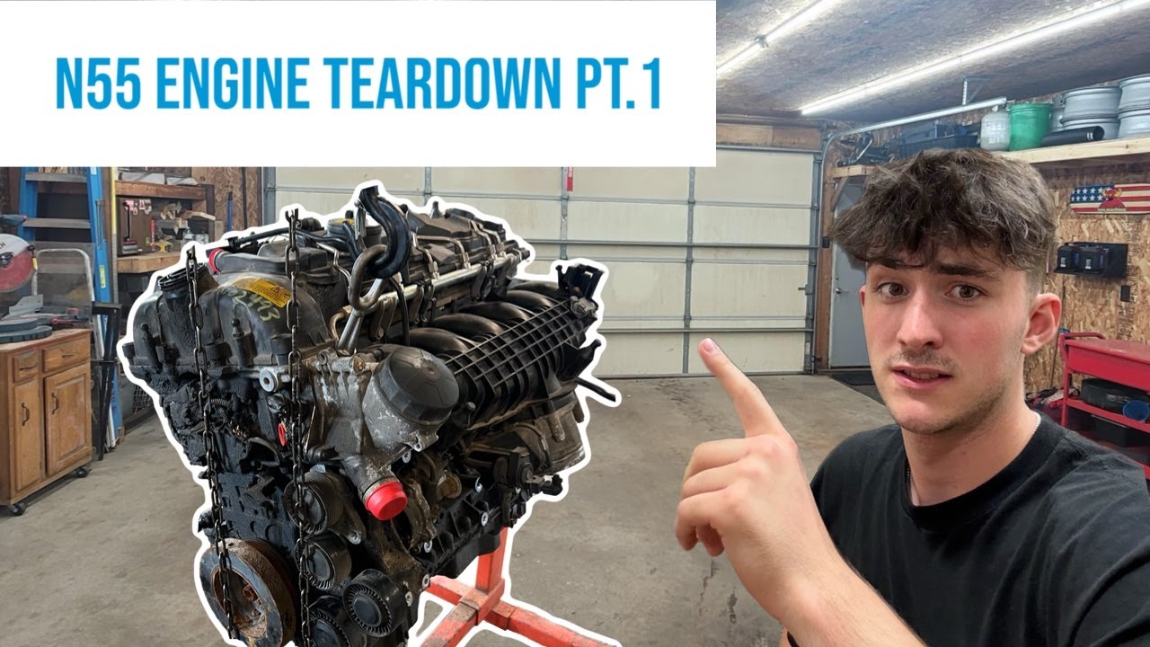 N55 Engine Teardown : Spun Rod Bearing - Part 1
