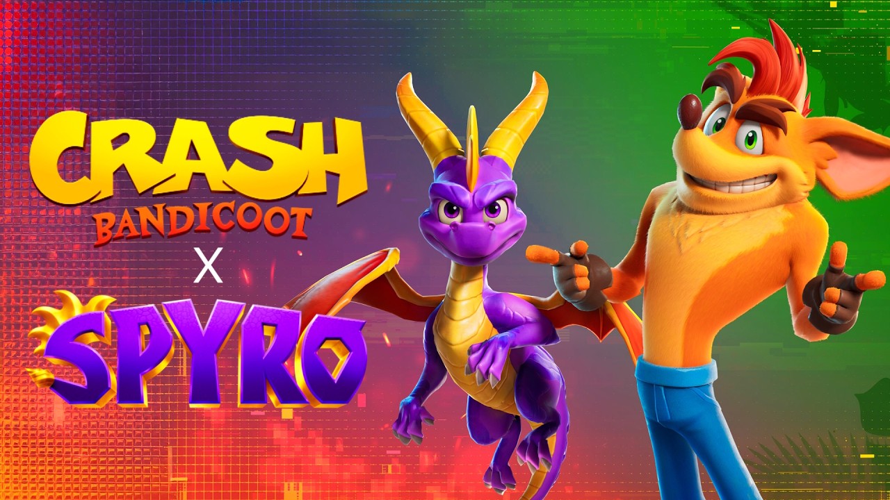 Crash Bandicoot & Spyro in Fortnite - Full Game Walkthrough