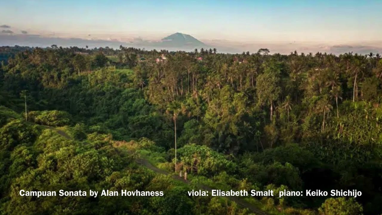 Campuan Sonata: Alan Hovhaness, viola: Elisabeth Smalt, piano: Keiko Shichijo, live in concert