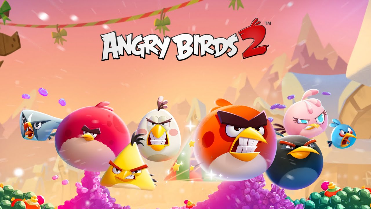 Some luck. / Silence Master play Angry Birds 2 / levels 77 to 80