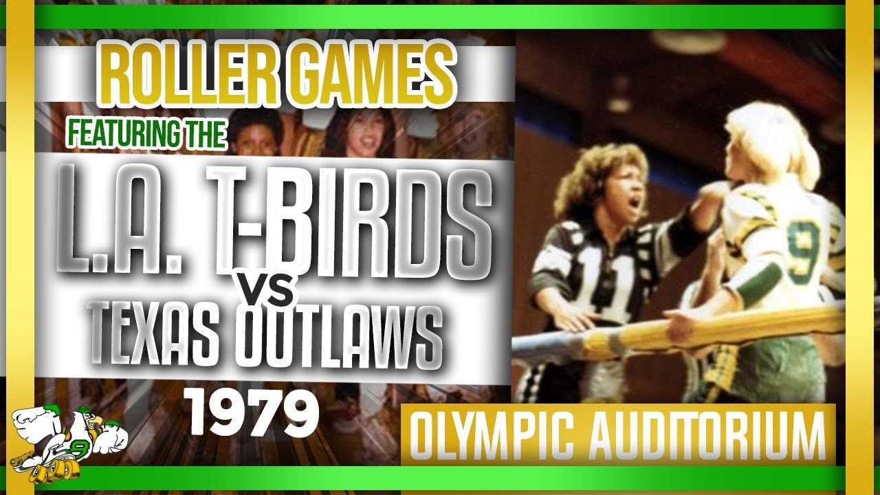 1979 Roller Games: L.A. T-Birds против Texas Outlaws (91-88)