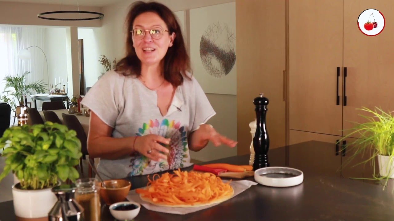 TARTE FINE CAROTTES CUMIN (10 minutes de préparation)