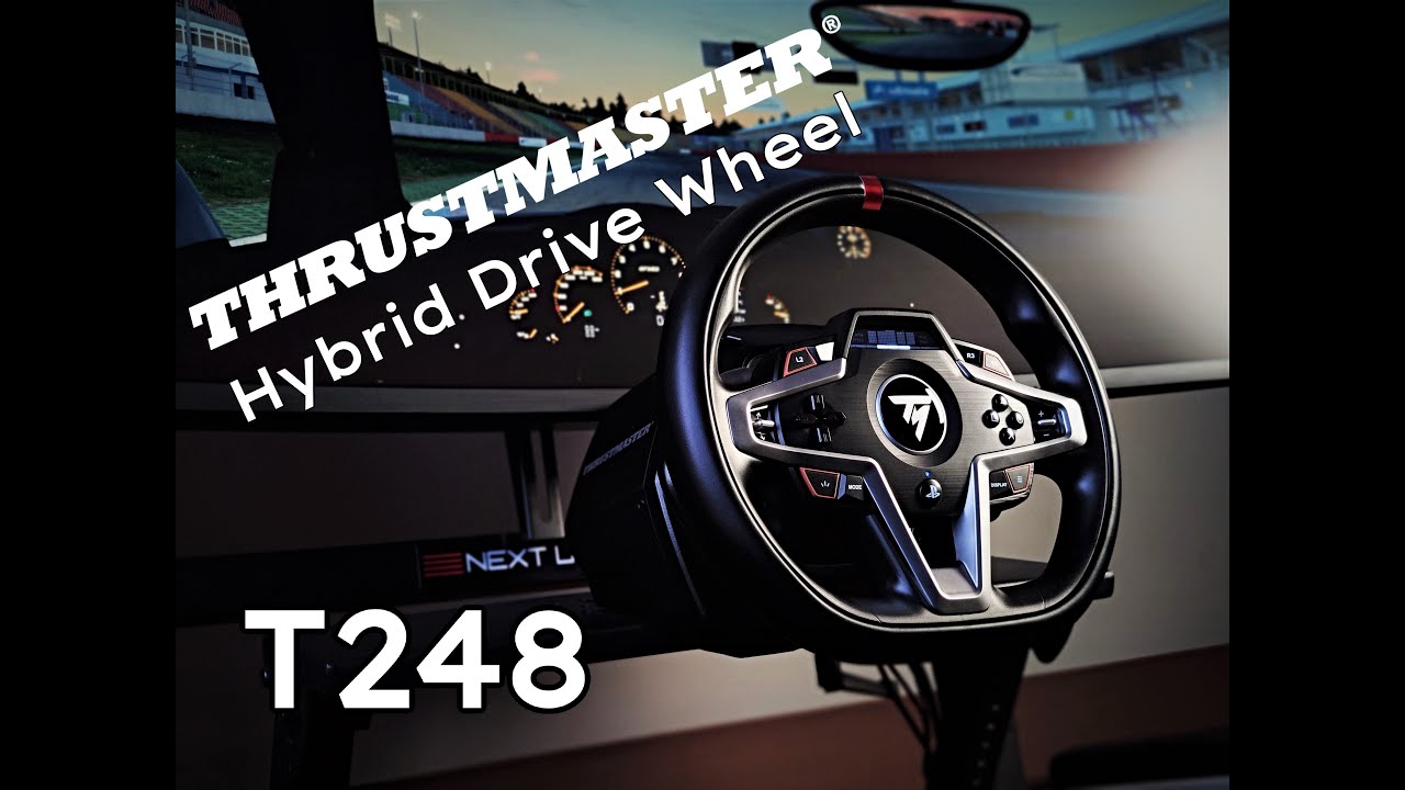 Thrustmaster T248 - Hybrid Drive Wheel - Showcase and Gameplay