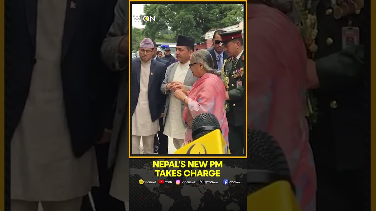 Nepal's New  Interim PM Sushila Karki Takes Charge Of The Government | WION Shorts