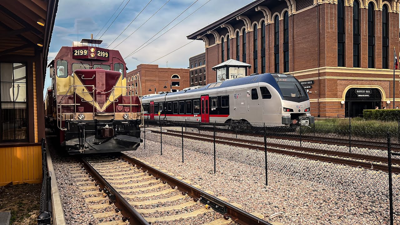 Grapevine Vintage Railroad Trip from Grapevine, TX to Fort Worth Stockyards - 6/10/23