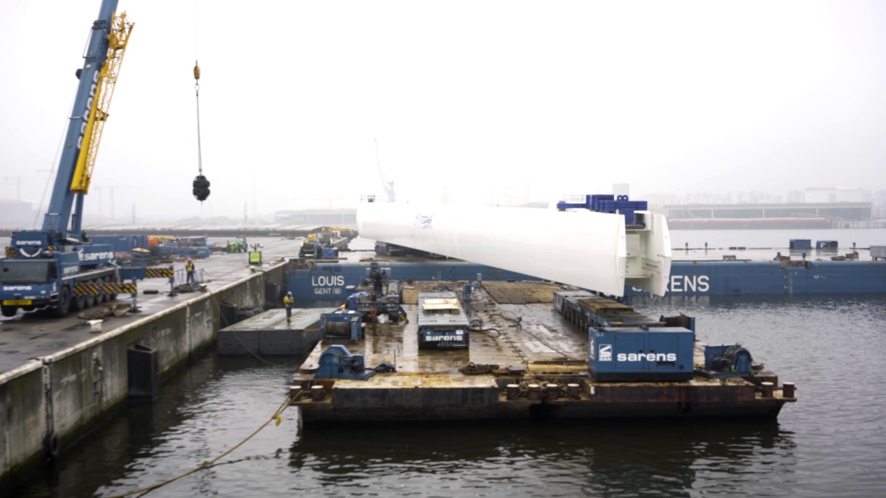 Bridge centrepiece being prepared for its journey to Wearside