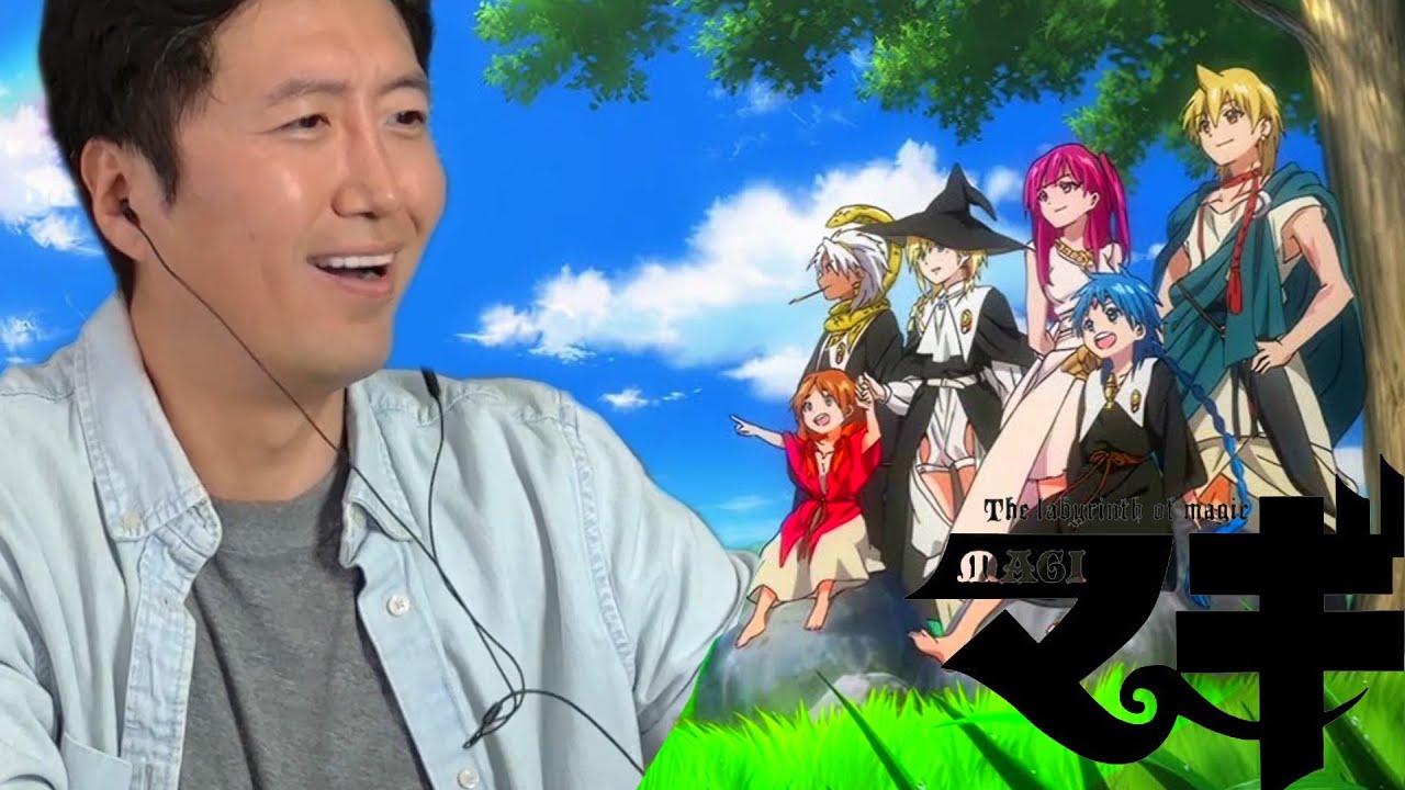 WHAT IS THIS SHOW? | MAGI The Labyrinth of Magic Openings (1-4) REACTION
