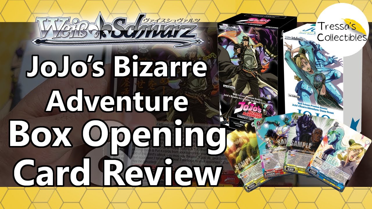 JoJo's Bizarre Adventure Premium Boosters - Box Opening & Card Review [Weiss Schwarz TCG]