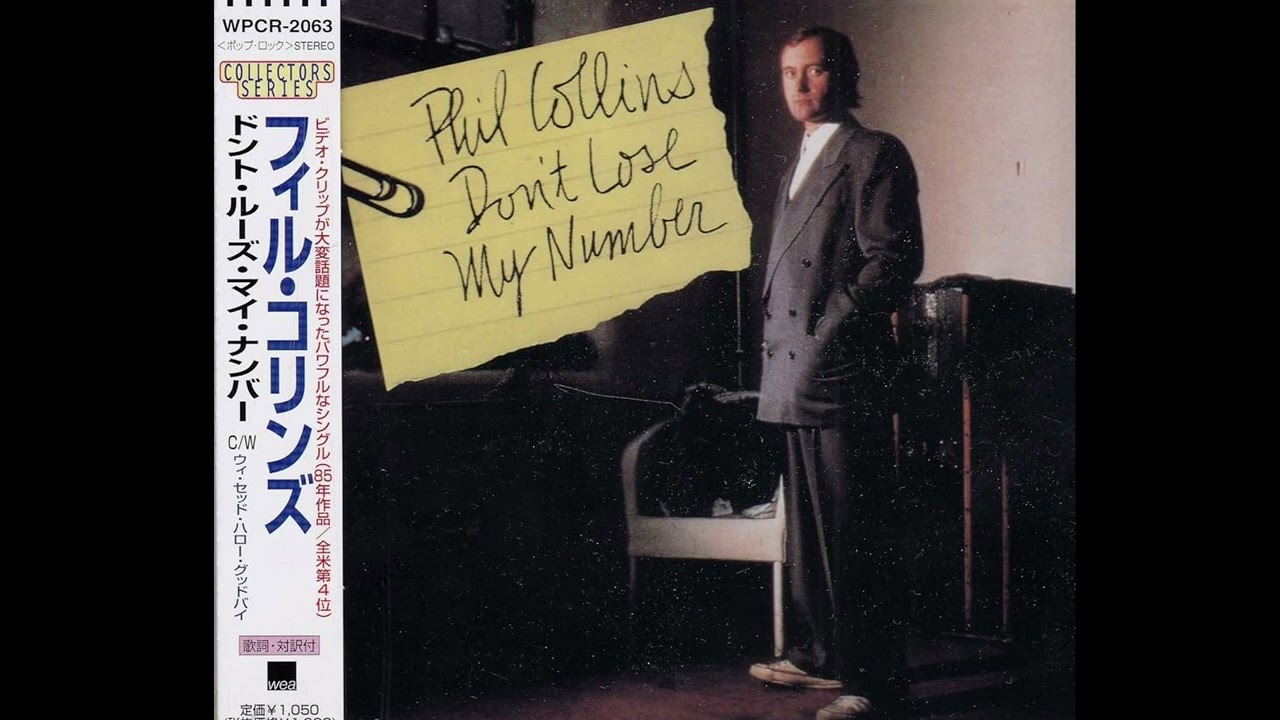 Phil Collins - Don't Lose My Number (Guitar Backing Track)