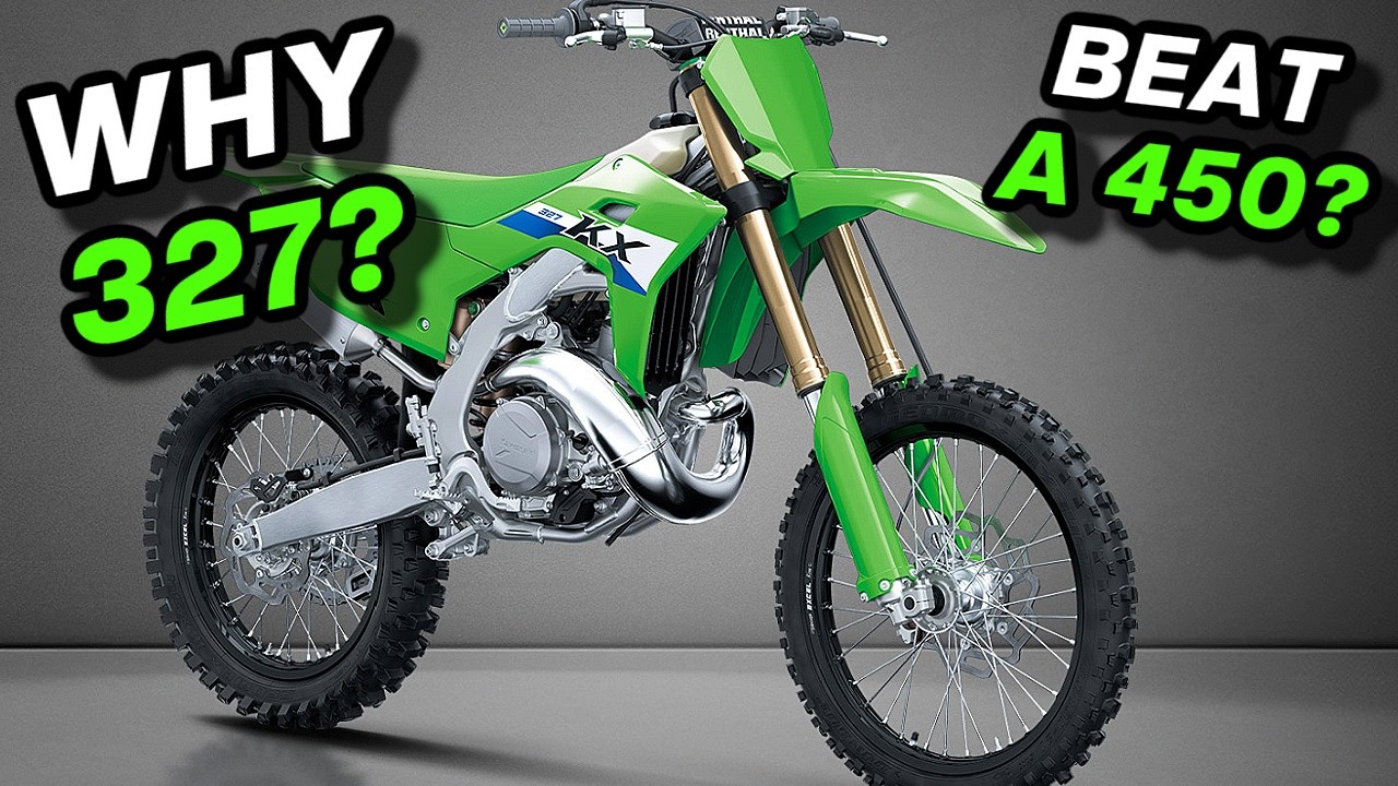 KAWASAKI KX327 &mdash; ПОЧЕМУ ИМЕННО 327 куб. см? Может ли теперь двухтактник ПОБЕДИТЬ 450-кубовый?