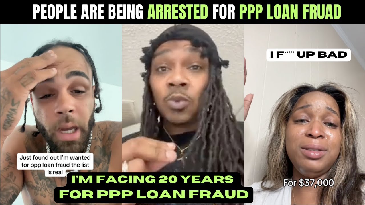 PPP Loan Scammers Are Finally Going To Jail For Fraud..Everyone's Nervous Now That The List Came Out