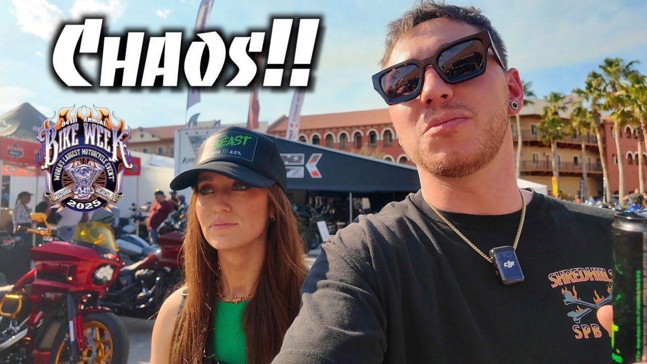 2025 Daytona Bike Week Was INSANE!! | Harley Davidson Loaned Us A 2025 Street Glide Ultra!!