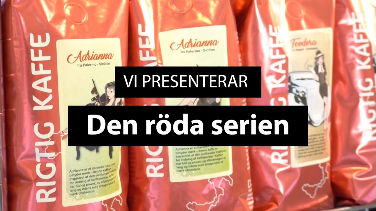 Vi presenterar den r&ouml;da serien!
