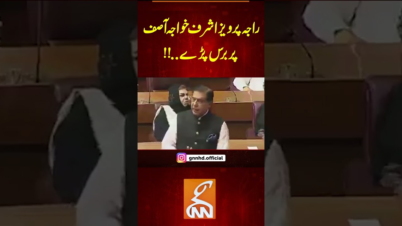 راجہ پرویز اشرف خواجہ آصف پر برس پڑے..!!#gnn #pakistan #politics #khawajaasif #viral #breaking #news