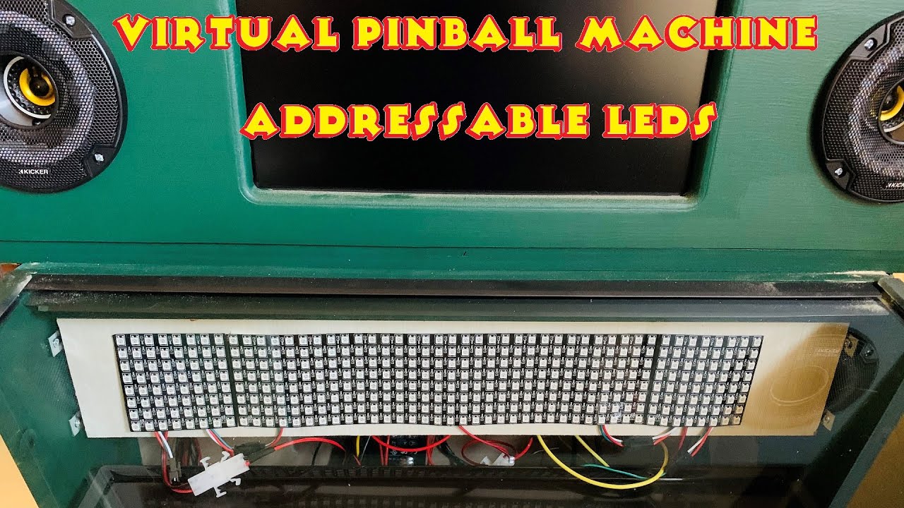 Адресные светодиоды — Virtual Pinball Build 21