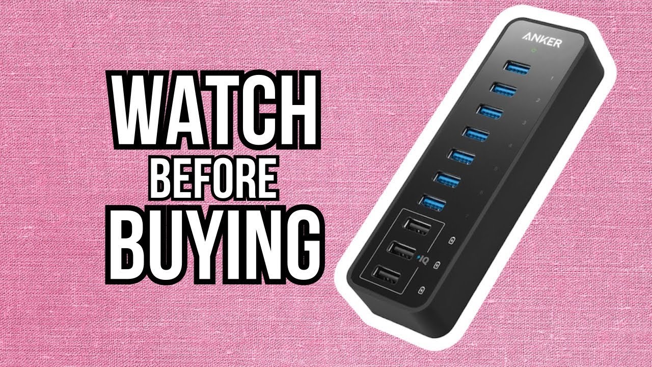 Anker 60W 10-Port USB 3.0 Data Hub Review: Versatile and Powerful