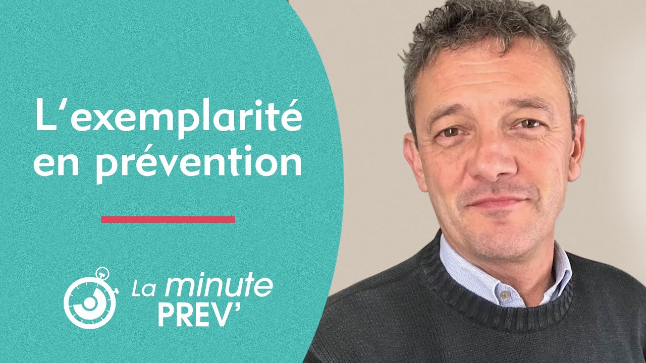 L'exemplarité en prévention - Minute prev' - Graphito Prévention