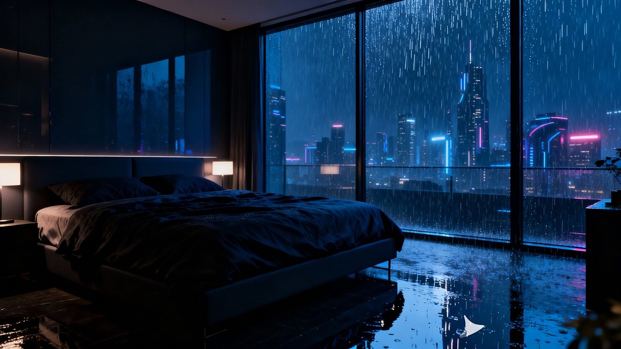 10 Hours Cozy Rainfall for Deep Sleep, Study Focus & Peaceful Night Calm