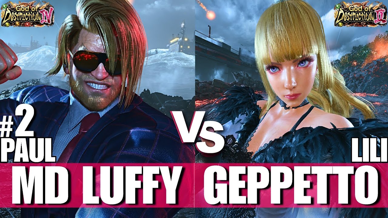 Tekken 8 - MD Luffy 19 (Paul) vs Geppetto Ae (Lili) | High Level Matches